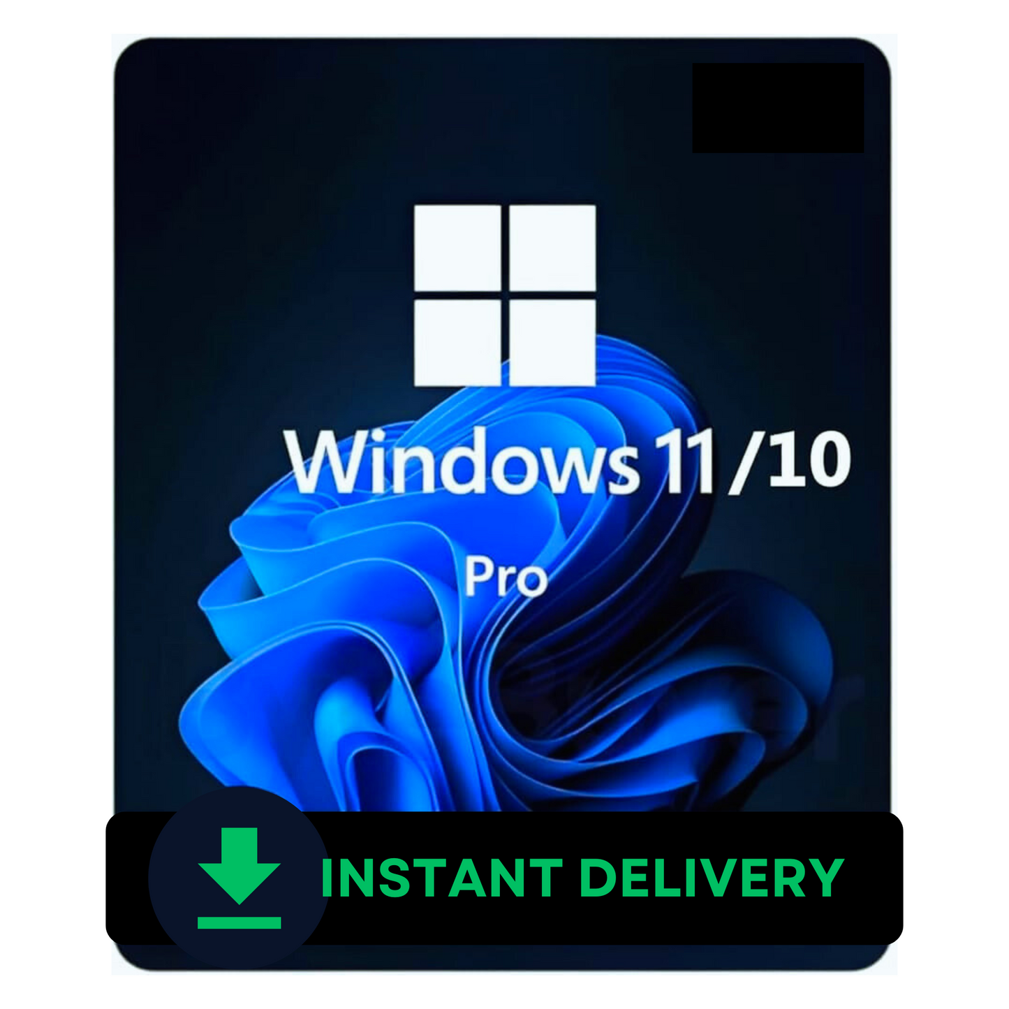 Windows 10/11 Pro | Genuine Lifetime License Key | 32/64 Bit | Instant Delivery | Unlimited Reinstallations | No USB/Disc