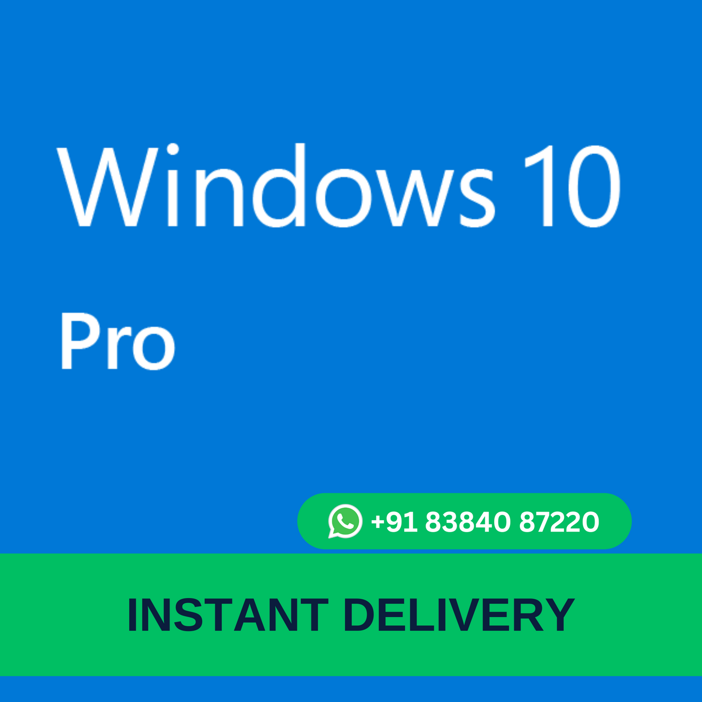 Windows 10 Pro | Genuine Lifetime License Key | 32/64 Bit | Instant Email Delivery | No USB/Disc Required