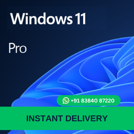 Windows 11 Pro | Genuine Lifetime License Key | 32/64 Bit | Instant Digital Delivery | No USB/Disc Required